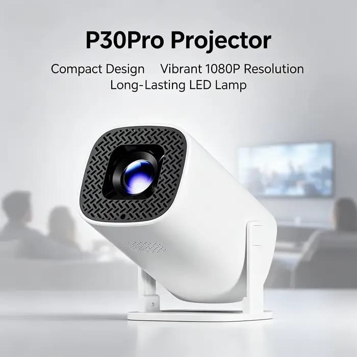 Projecteur intelligent P30PRO Android 14 WiFi6 Bluetooth5