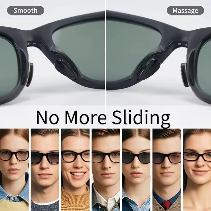 Accessoires pour lunettes intelligentes HiBloks pour lunettes Ray-Ban Meta Wayfarer/Skyler/Headliner/Blayzer/Scriber Gen 2 et lunettes Oakley Meta HSTN