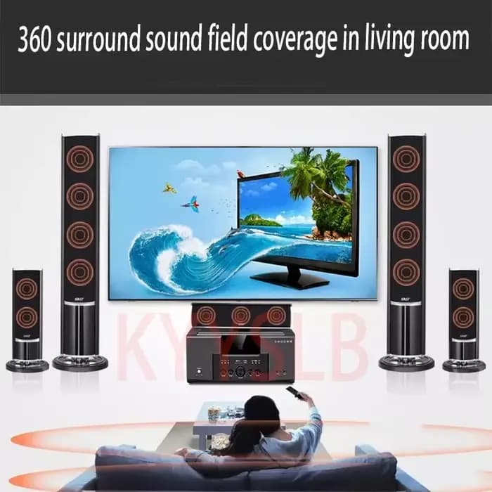 Ensemble audio pour système audio de cinéma maison