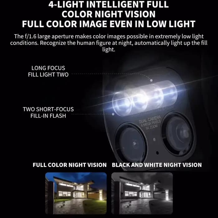 Xiaomi – caméra extérieure CW700S 2.5K, CCTV, Vision nocturne polychrome, WiFi, 4 millions de pixels, IP66, pour maison intelligente, version chinoise, nouvelle collection