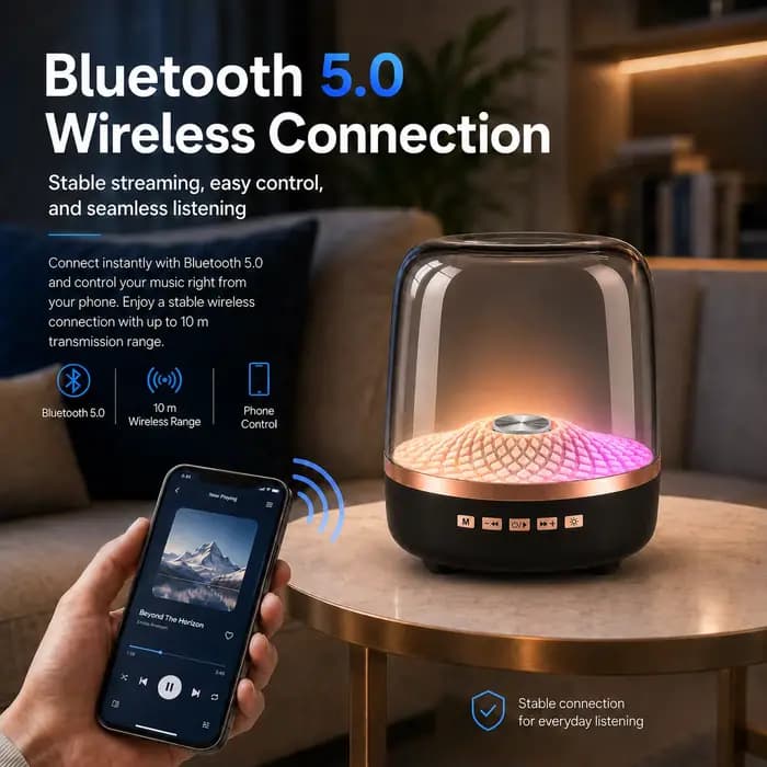 Barre de son portable sans fil 2026 Bluetooth 5.0
