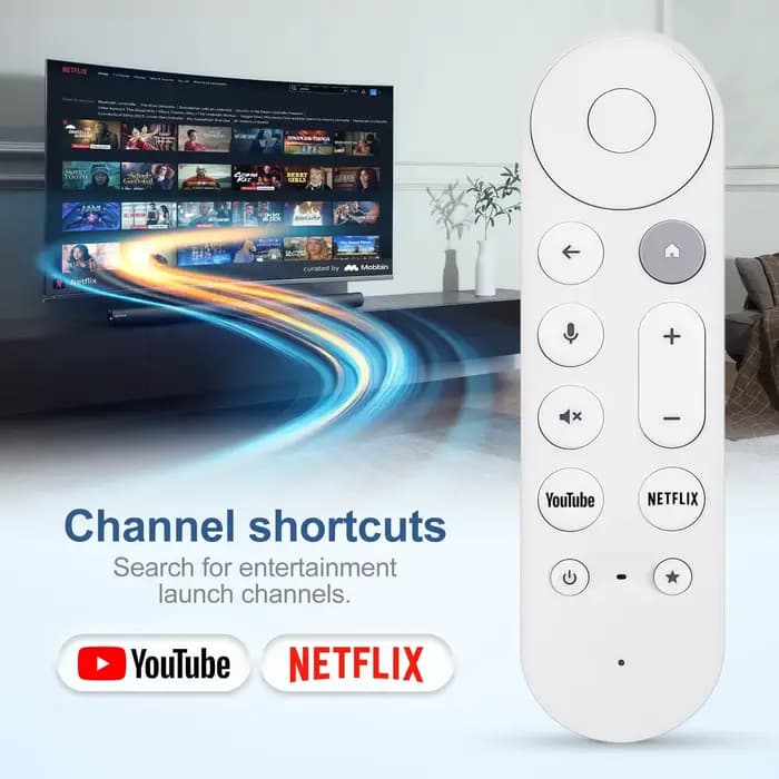 Remplacement de la commande vocale pour la télécommande Google Chromecast