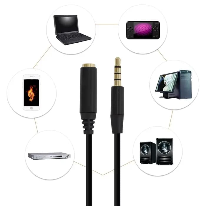 Câble d'extension Audio pour casque
