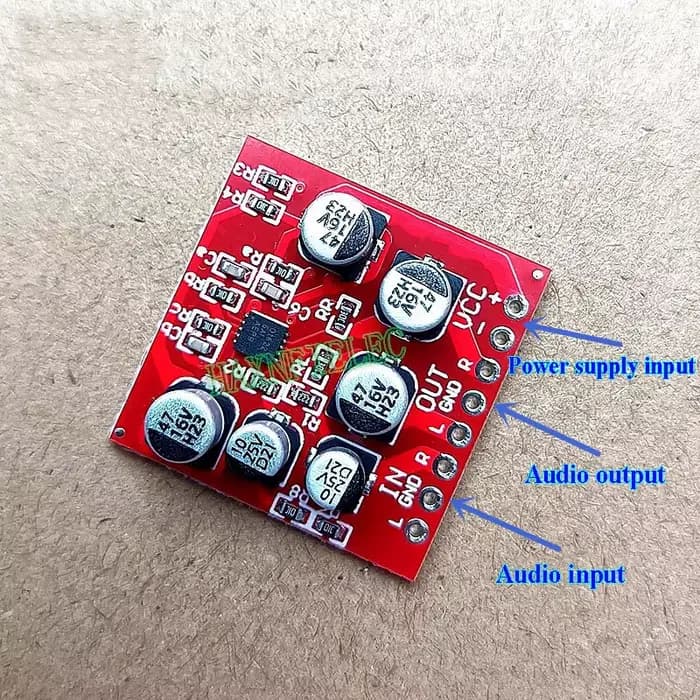 Carte de préamplificateur Audio OPA1622, Module d'amplification de préampli de sortie d'entraînement à courant élevé 145mA