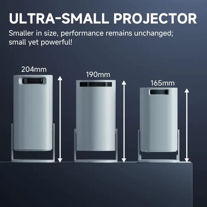 P30PRO Android 14 Mini projecteur intelligent WiFi6 BT 5.0 prend en charge 4K 1280*720P
