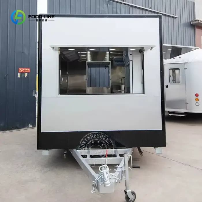 Remorque de concession cuisines mobiles modernes/remorque de caravane/camion de restauration pour les États-Unis