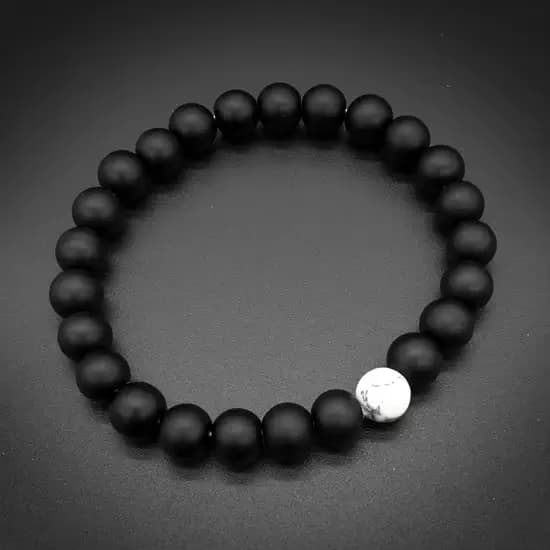 Bracelet en pierre fait à la main pour Couple, 8mm, bouddha, Bracelets pour femme