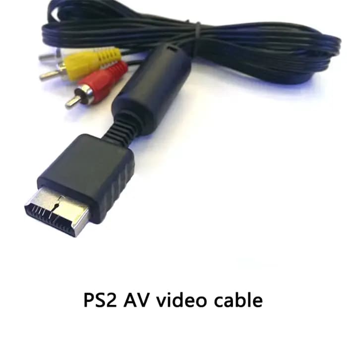 Câble Audio vidéo AV jeu Composite 3 fil de cuivre RCA PS2RGB PS2AV Multi pour Sony Playstation1 2 3 PS1 PS2 PS3 Console ﻿