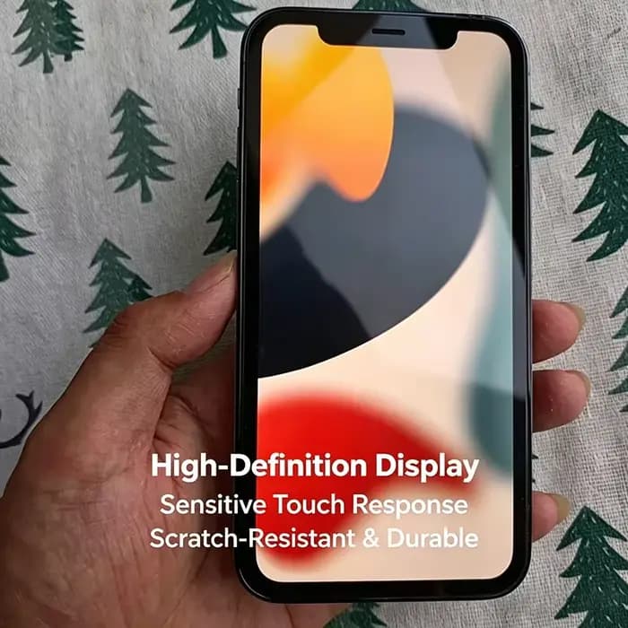 Écran plat modifié pour iPhone XR à 17 Pro – Remplacement d'écran incurvé, ajustement parfait, style 17 Pro avec châssis et flash