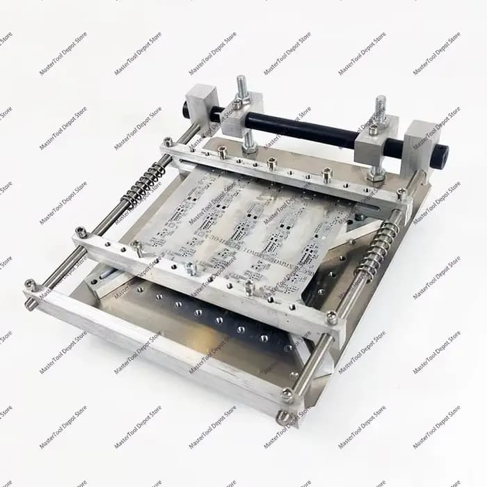 Petite Machine manuelle, Station d'impression d'écran manuelle, pochoir PCB, Station d'impression de pâte à souder, impression de pâte à souder SMT