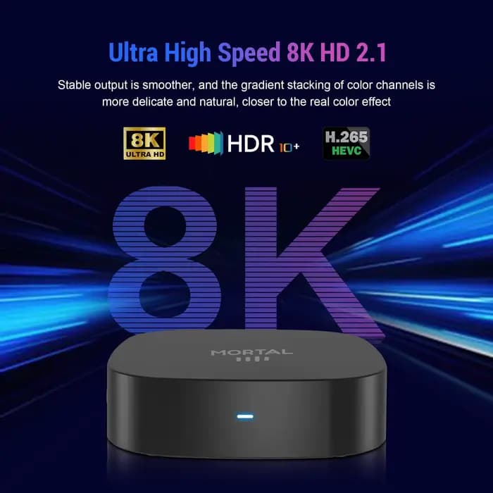 Nouvelle boîte TV T1+ 8K HD 2025