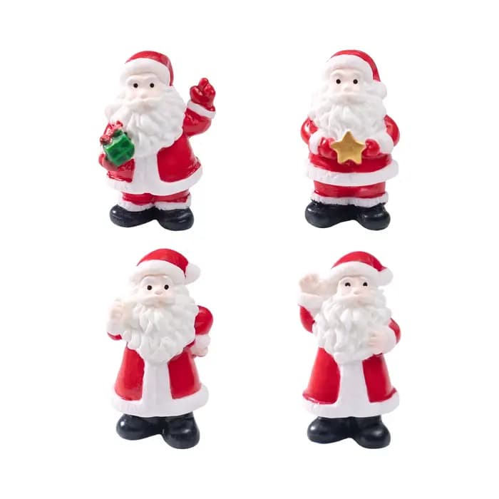 Mini décorations de noël pour la maison, père noël, bonhomme de neige, arbre de noël, renne, poupée, ornements, décoration de maison, cadeaux du nouvel an pour enfants