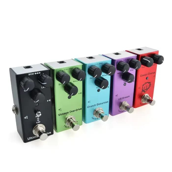 Pédale de guitare électrique Vintage Overdrive/US Dream/Classic Chorus/Vintage Phase/Tremolo/Analog Delay/Digital Delay/Ultimate Drive
