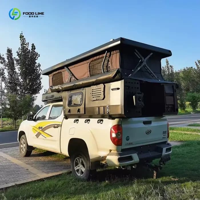 Camper pick-up personnalisé, nouveau modèle, économique, pour voyages en camping-car, à vendre
