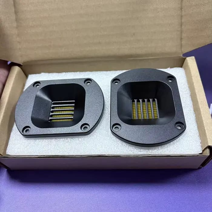 Haut-parleur audio haut de gamme ABT-Alloy Heil Tweeter 74 mm à ruban à mouvement d'air