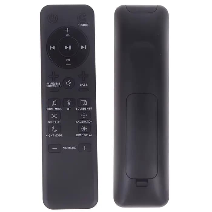 Télécommande noire pour JBL Bar 2.1 3.1 5.1 canaux 4K Ultra HD système de barre de son sans fil Home cinéma Audio