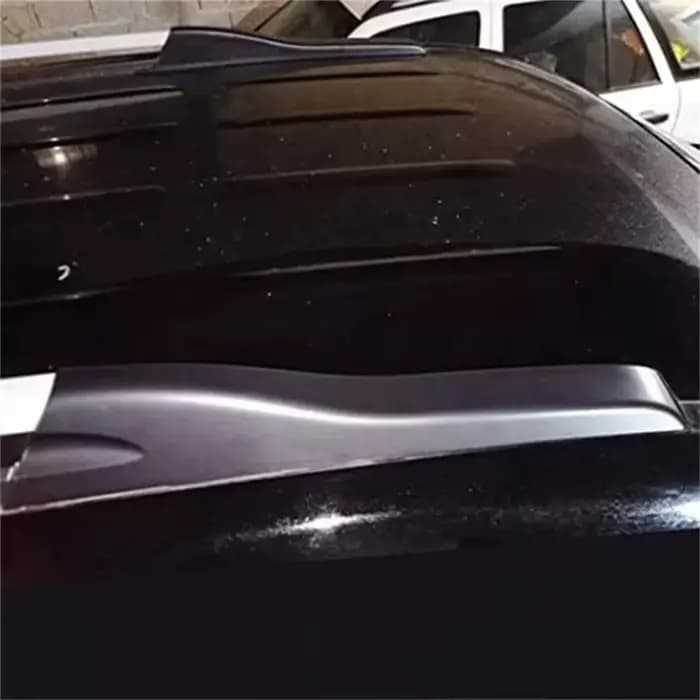 Couvre-extrémité de barre de toit de voiture pour Hyundai Tucson 2004-2008, noir, coque de barre de toit, pièces de style extérieur automobile