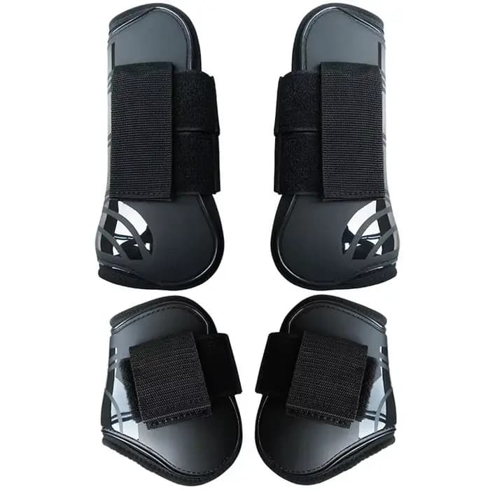 Protège-tibia cheval, fournitures d'équitation, bottes pour jambes avant et arrière, Leggings équins, protège-tendons cheval