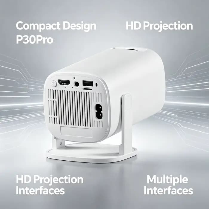 Projecteur intelligent P30PRO Android 14 WiFi6 Bluetooth5