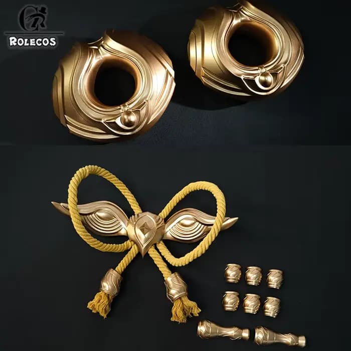 ROLECOS jeu LOL la foi incassée Yunara Cosplay Costume femmes Halloween fête jeu de rôle Costume LOL Yunara Cosplay tenues