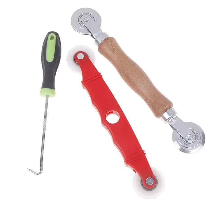 Outils d'installation d'écran, installation de porte d'écran, manivelle à main, rouleau de fenêtre, maille d'écran, fil de pressage, roue de pression