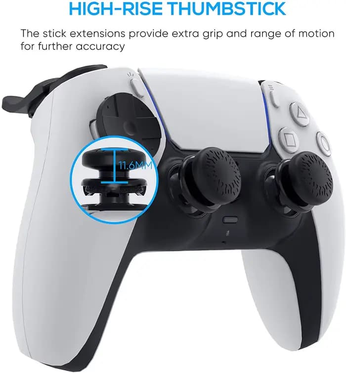 Kit d'accessoires PS5, compatible avec la manette DualSense