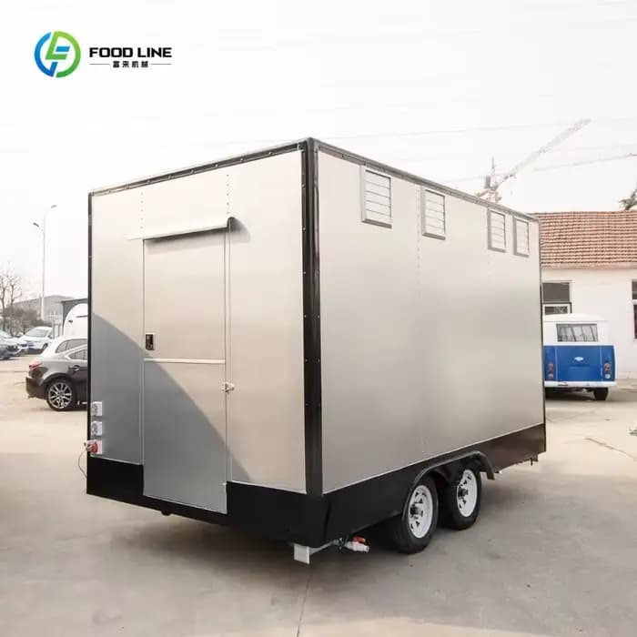 Remorque de concession cuisines mobiles modernes/remorque de caravane/camion de restauration pour les États-Unis