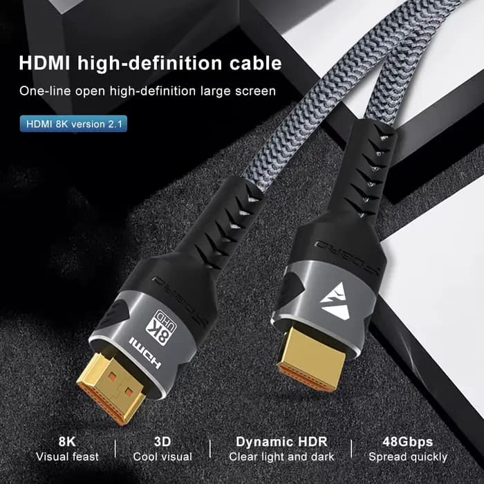 Câble compatible HDMI 8K