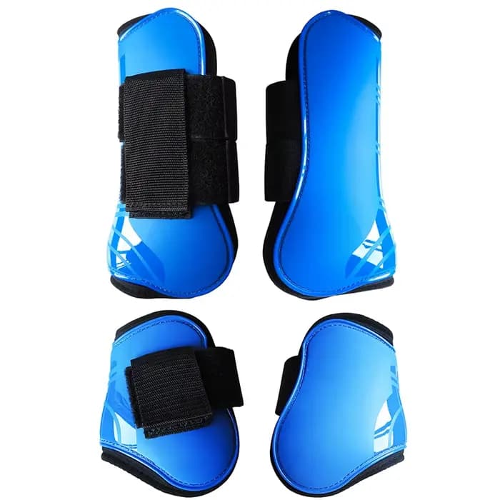 Protège-tibia cheval, fournitures d'équitation, bottes pour jambes avant et arrière, Leggings équins, protège-tendons cheval