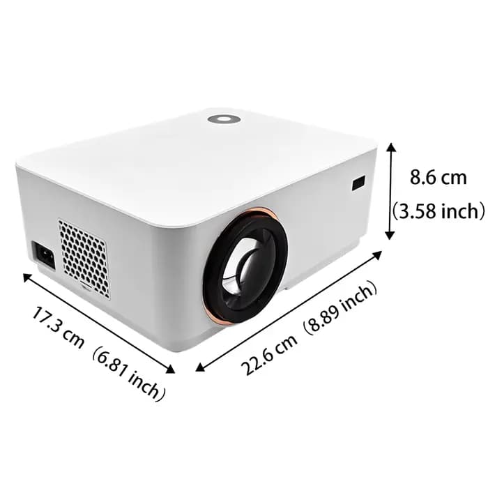 Nouveau projecteur intelligent D5 Full HD 1080P avec WiFi 5G, système d'exploitation Android, mise a