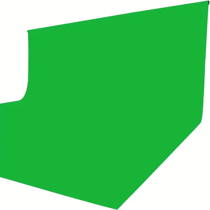 Toile de fond pour écran vert 5X 6,5 pieds pour la photographie, feuille de fond pour réunion Zoom,