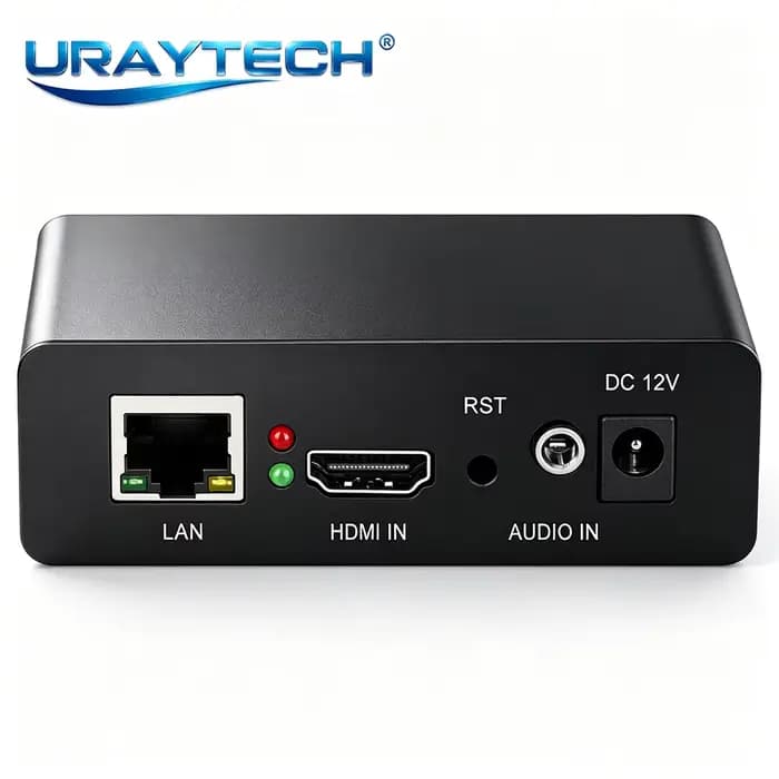 Encodeur vidéo réseau multi-canaux H.264 H.265 HD 1080P HDMI, prend en charge MP4 UDP HLS RTMPS RTSP