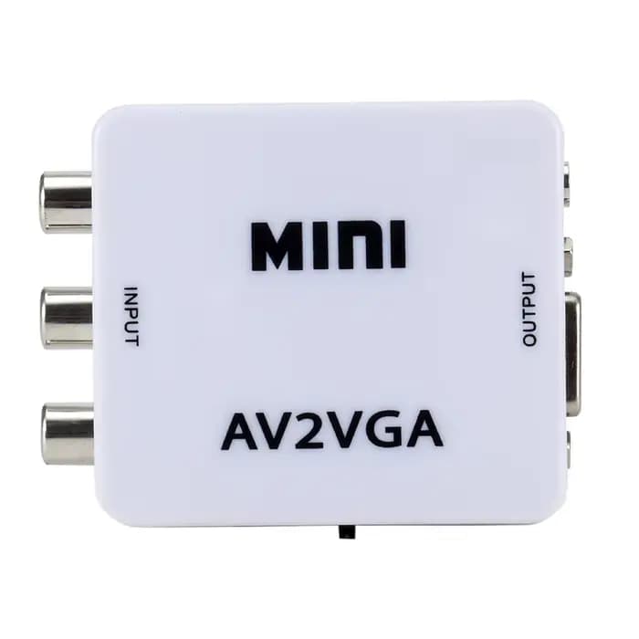 Mini convertisseur vidéo 1080P RCA AV vers VGA