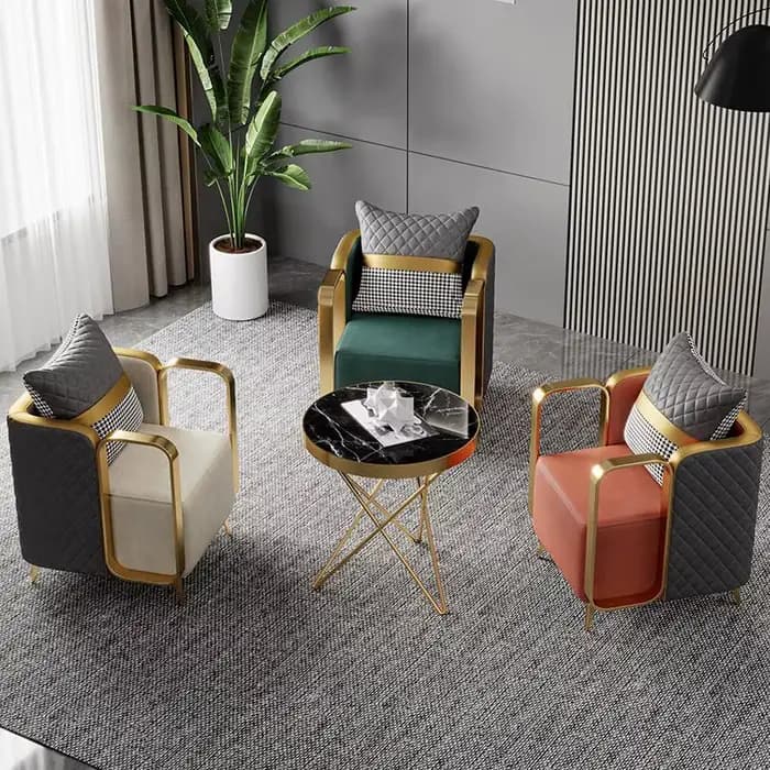 Paresseux, canapé, simple, salon, tabouret, luxe léger, balcon, chambre à coucher, baie vitrée, lit et petit déjeuner, loisirs, chaise