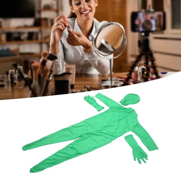 Ensemble de tambours d'écran vert pour la photographie