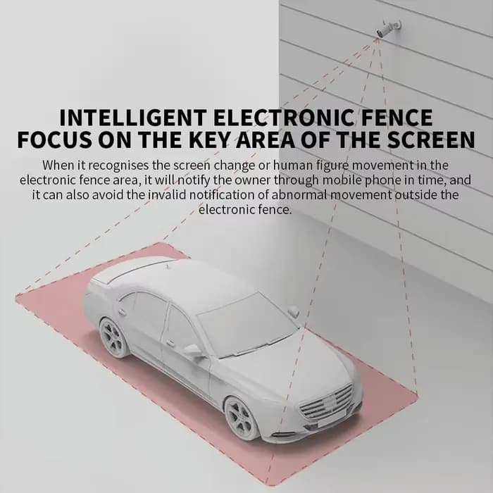Xiaomi caméra extérieure AW300 IP66 2K IP66 couleur Vision nocturne caméra à domicile Surveillance vidéo IP caméra détection caméra de sécurité
