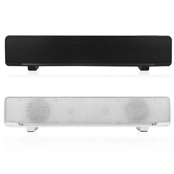 Barre de son stéréo filaire USB avec son surround basse fréquence