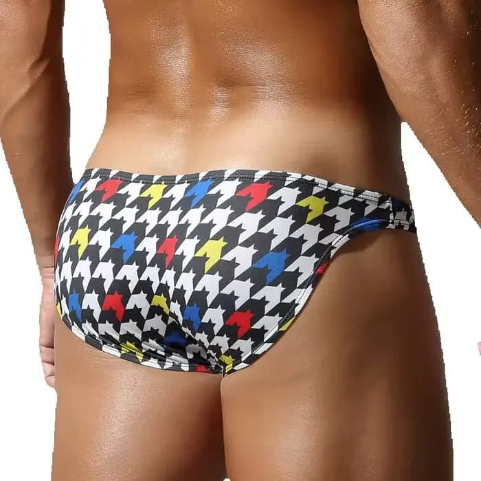 Sous-vêtements pour hommes, caleçons sexy à imprimé personnalisé, caleçons ajustés, sous-vêtements confortables, slips pour hommes SEOBEAN
