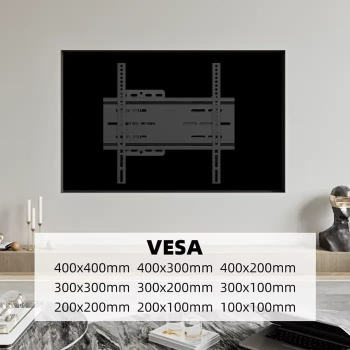 Support mural pour TV à mouvement complet de 32 à 65 pouces