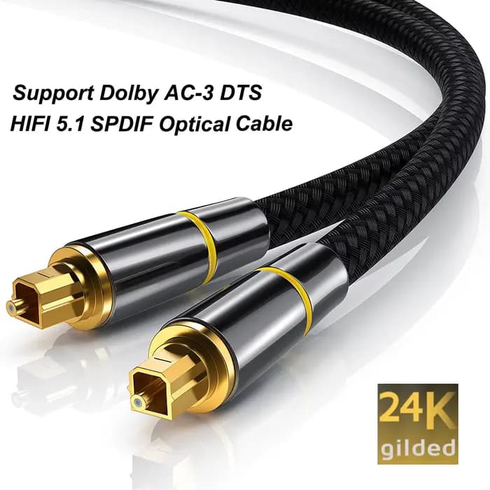 Câble Audio Optique HIFI 5.1 éventuelles DIF Numérique