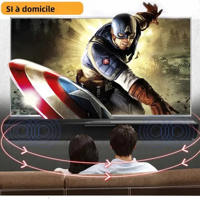 Barre de son HOMEFISH BS-28B 20W
