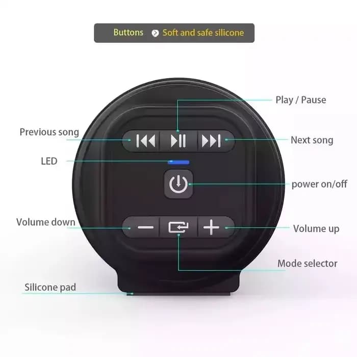 Barre de son portable super puissante avec haut-parleur Bluetooth sans fil