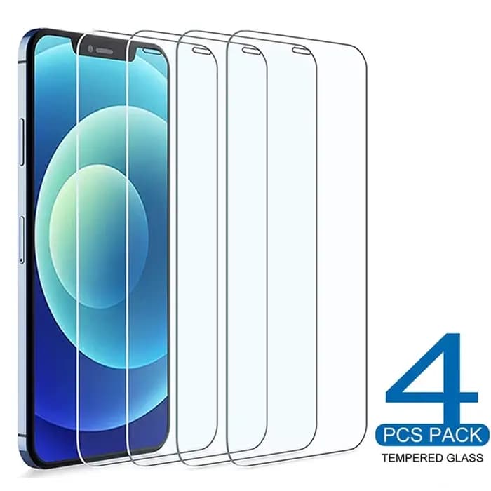 4 pièces verre de protection pour iPhone 17 16 15 14 13 12 11 Pro XR X XS Max protecteur d'écran pour iPhone 7 8 6 Plus 12 13 Mini verre