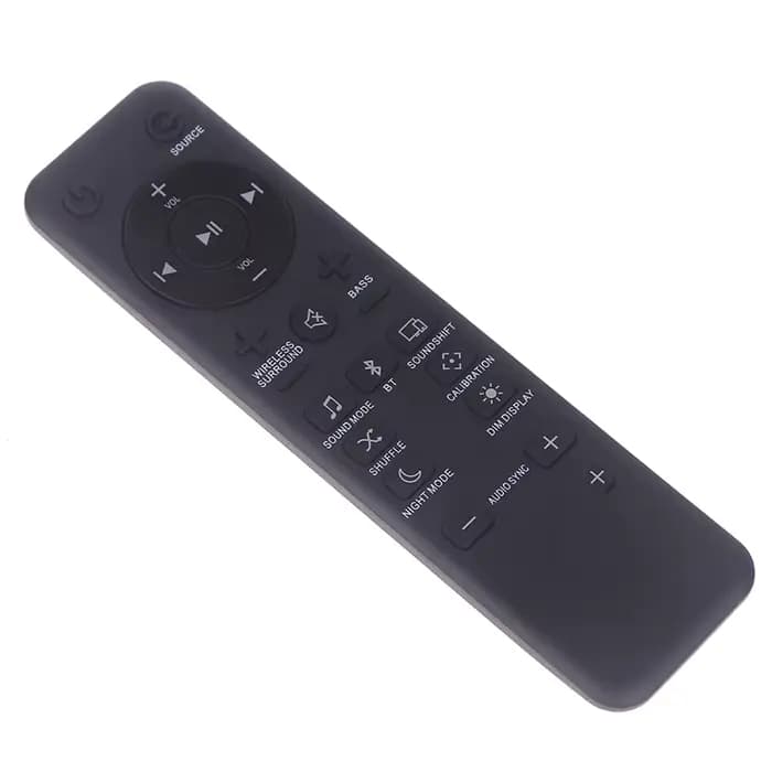 Télécommande noire pour JBL Bar 2.1 3.1 5.1 canaux 4K Ultra HD système de barre de son sans fil Home cinéma Audio