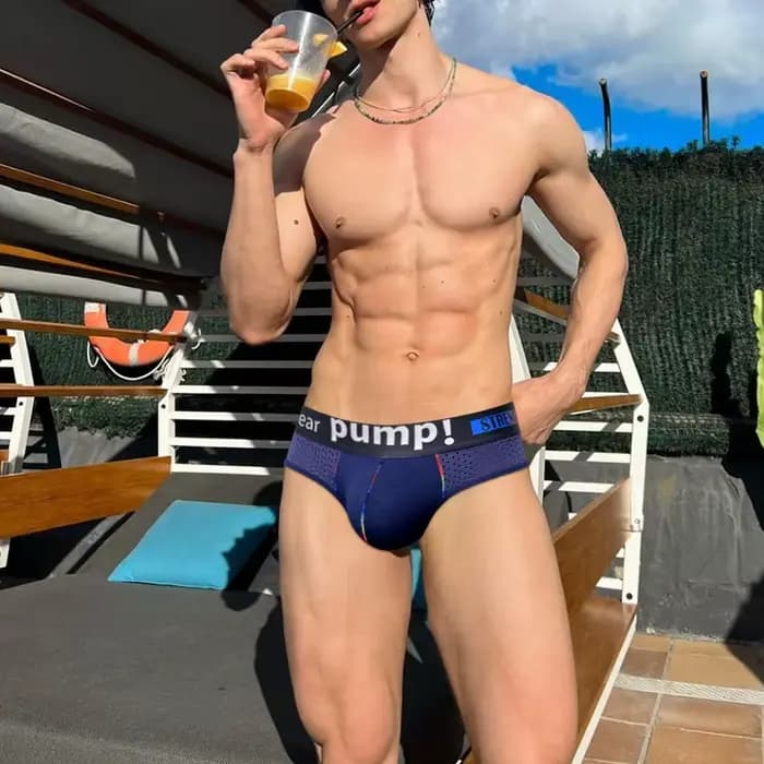 Sous-vêtements Sexy pour hommes, en maille respirante, Bikini jockstrap, slips pour hommes, culotte Sissy Gay, sous-vêtements Calzoncillos Hombre