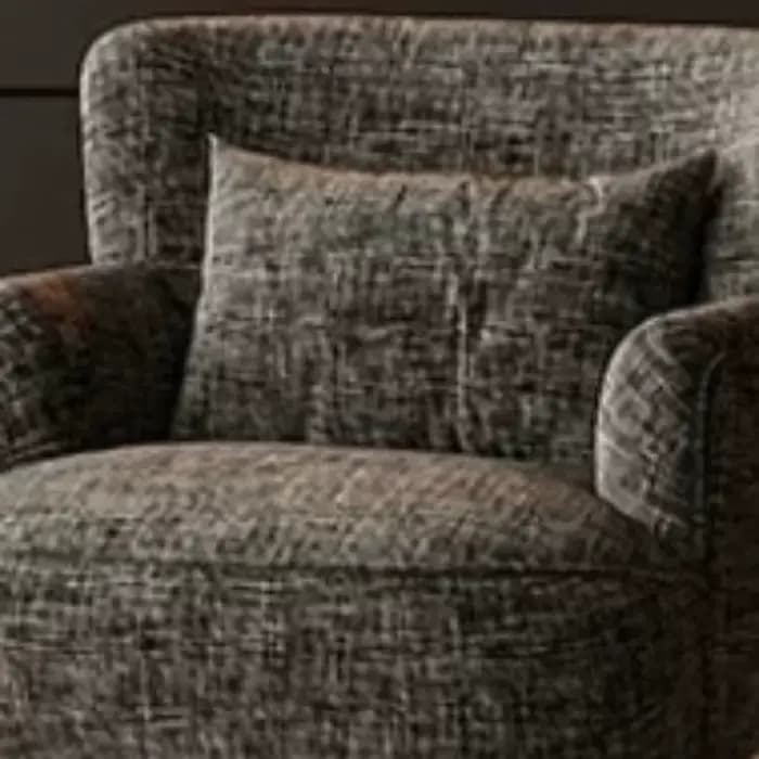 Fauteuil de sol confortable à accoudoir unique pour salon de manucure, hôtel, salon, lecture, mobilier de luxe moderne pour la maison