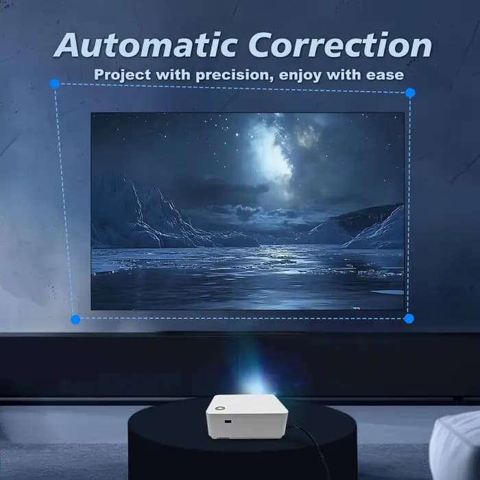 Nouveau projecteur intelligent D5 Full HD 1080P avec WiFi 5G