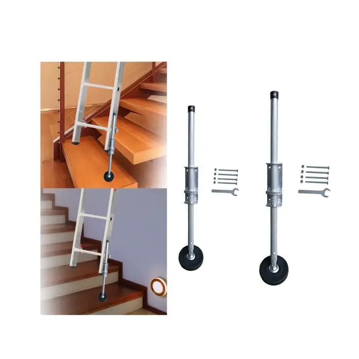 Stabilisateurs de marche pour échelle extensible en alliage d'aluminium pour la maison