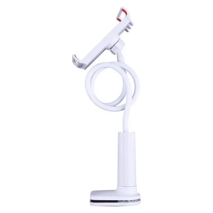Support de téléphone à clipser avec bras long flexible, pince de fixation pour tous les téléphones mobiles, Switch et tablettes