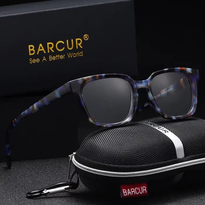 BARCUR-Lunettes de lecture carrées pour hommes et femmes, lunettes presbytes, blocage de la lumière bleue, lecteur d'ordinateur